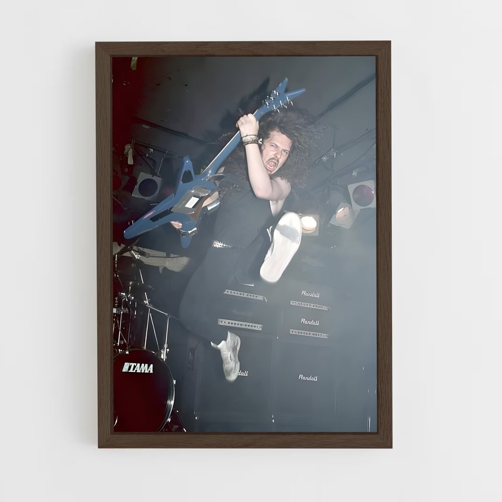 ap-dimebag darrell-7 cadre Bois foncé