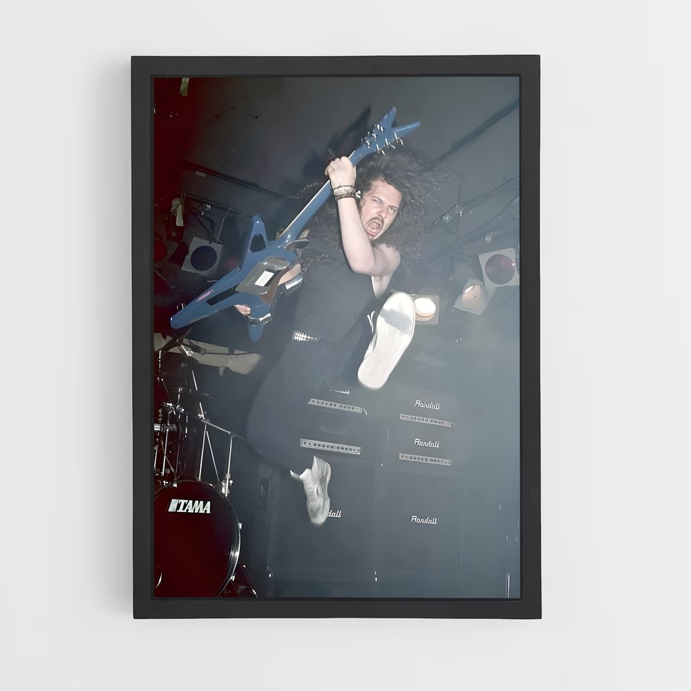 ap-dimebag darrell-7 cadre Noir