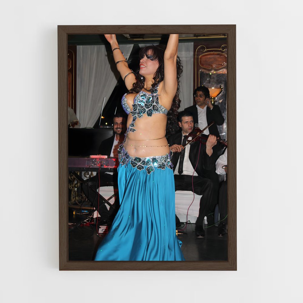 ap-dina belly dancer-1 cadre Bois foncé