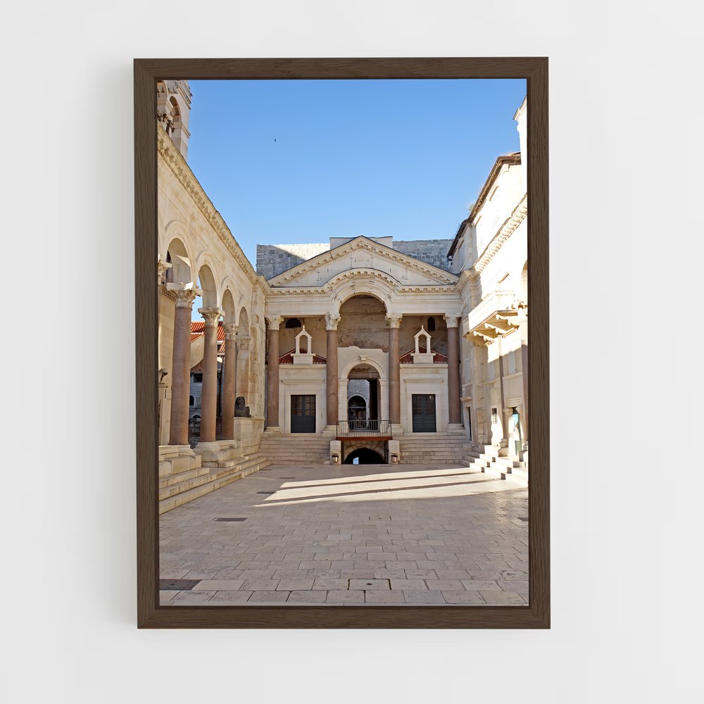 ap-diocletian palace-1 cadre Bois foncé