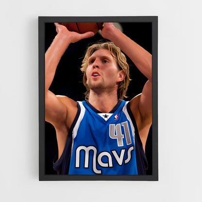 ap-dirk nowitzki-6 cadre Noir