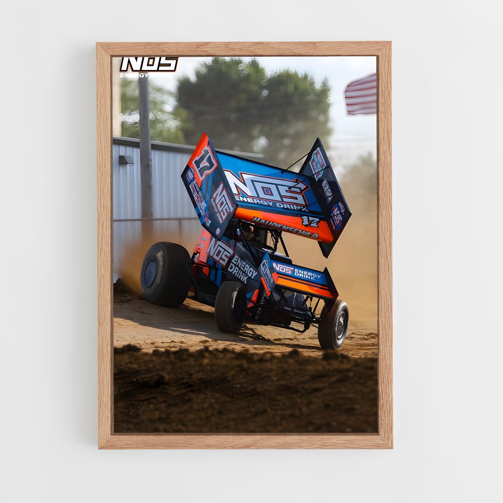 ap-dirt track racer-1 cadre Bois clair