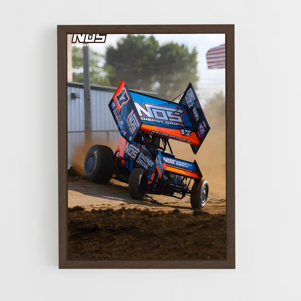 ap-dirt track racer-1 cadre Bois foncé
