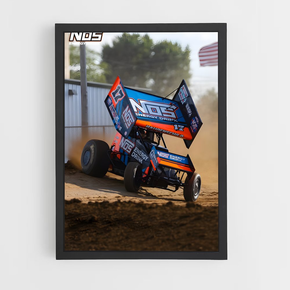 ap-dirt track racer-1 cadre Noir