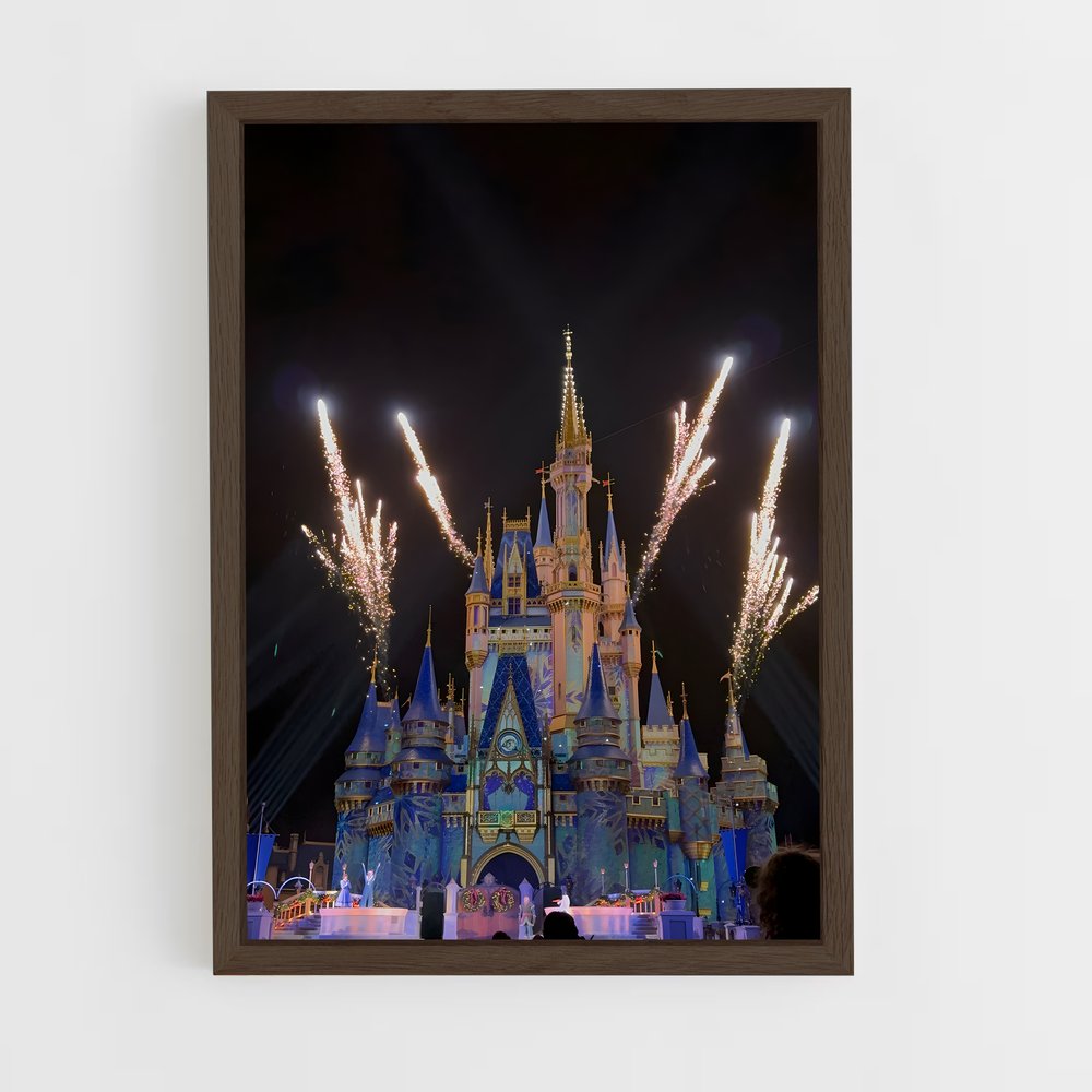ap-disney+-2 cadre Bois foncé