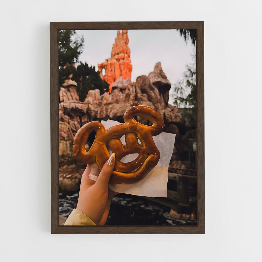 ap-disney+-3 cadre Bois foncé