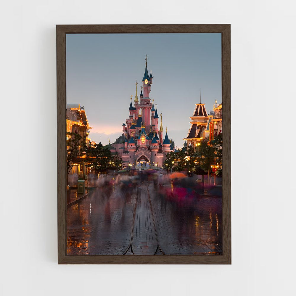 ap-disney+-9 cadre Bois foncé