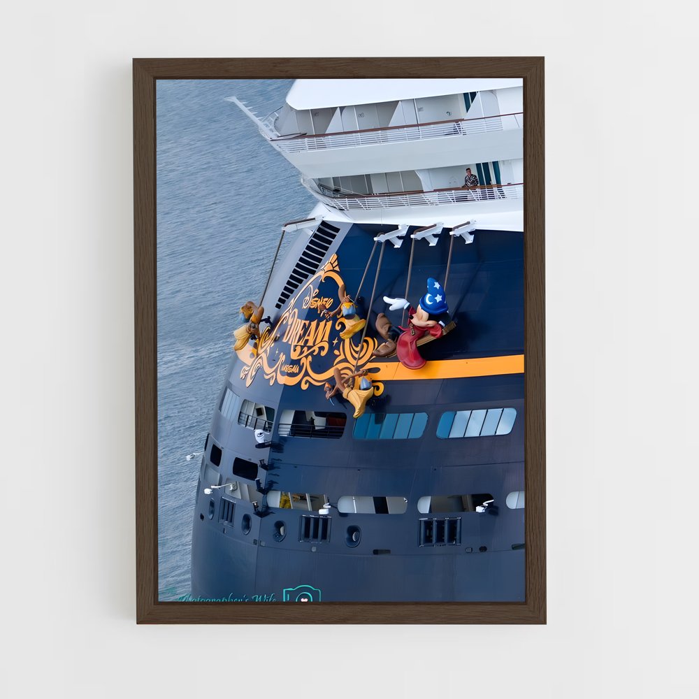 ap-disney dream-2 cadre Bois foncé