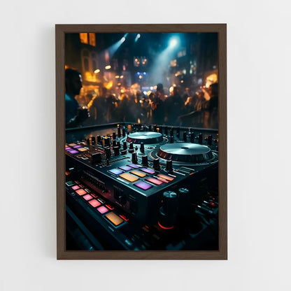 ap-dj-10 cadre Bois foncé