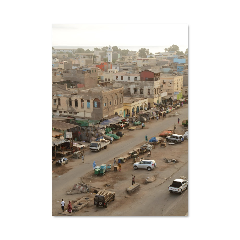 Poster Djibouti Vibrant