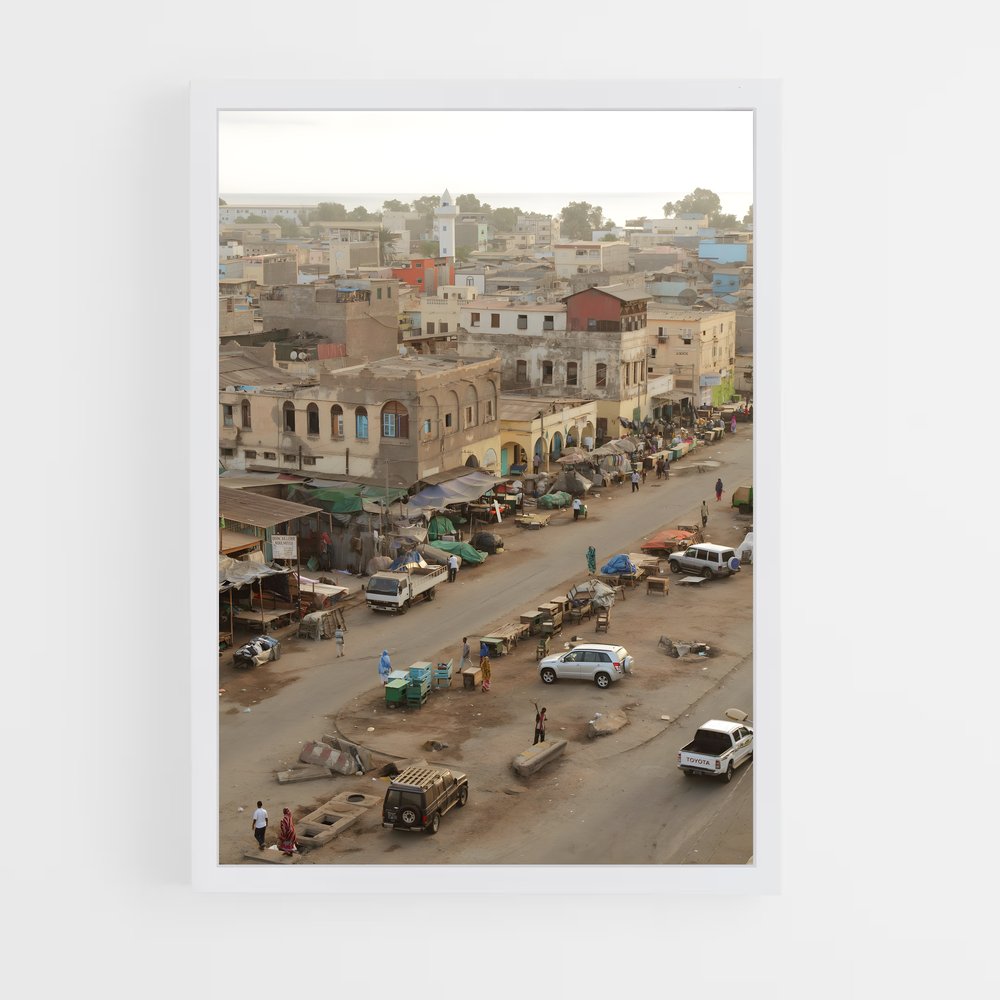 ap-djibouti city-4 cadre Blanc