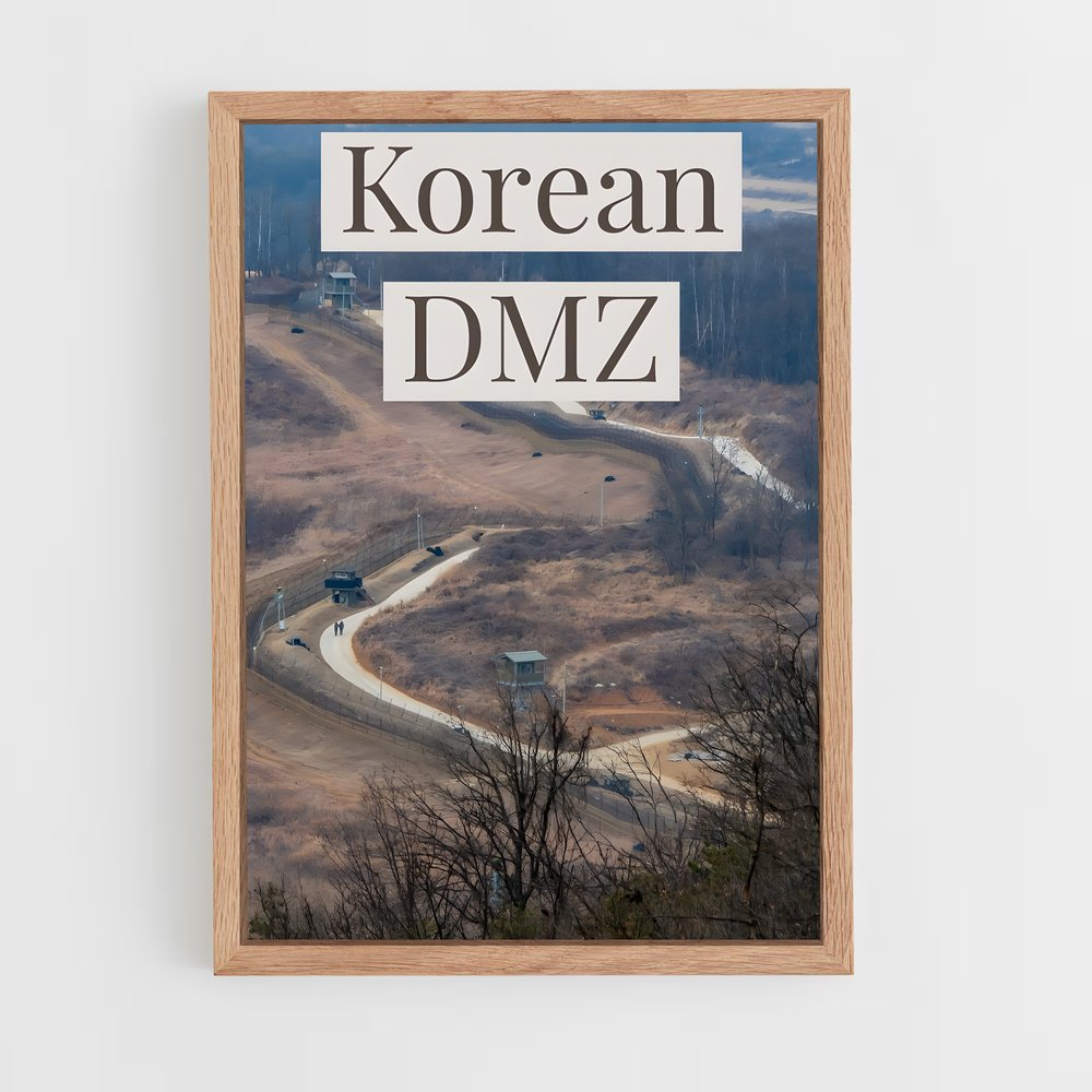ap-dmz joint security area-1 cadre Bois clair