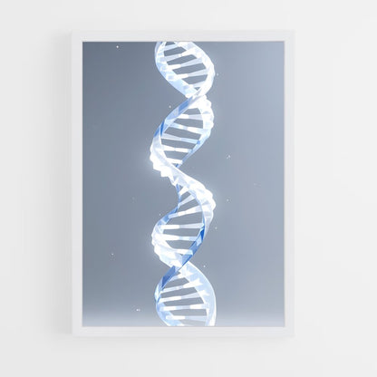 ap-dna double helix-1 cadre Blanc