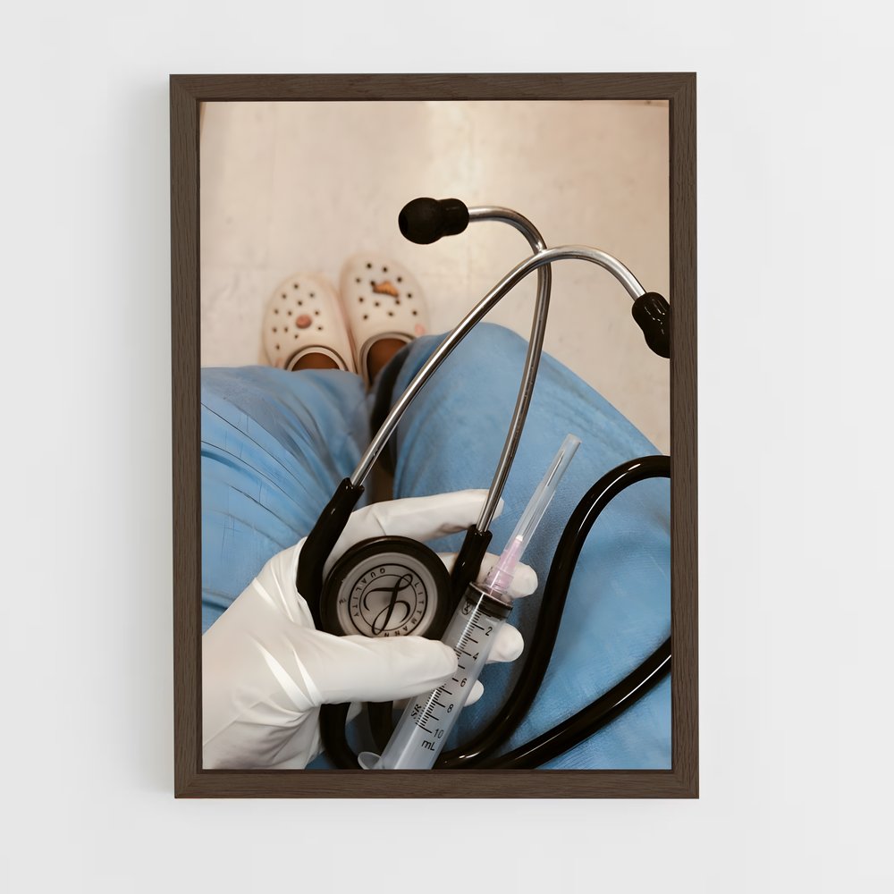 ap-doctor-3 cadre Bois foncé