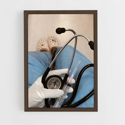 ap-doctor-3 cadre Bois foncé