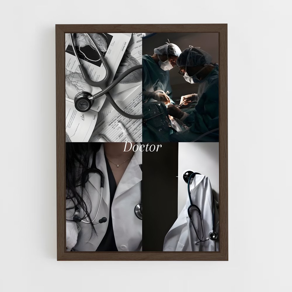 ap-doctor-5 cadre Bois foncé