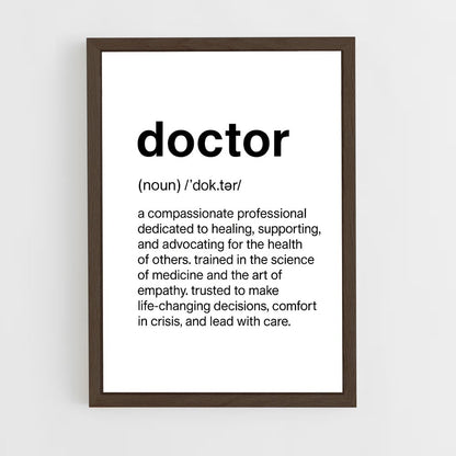 ap-doctor-6 cadre Bois foncé