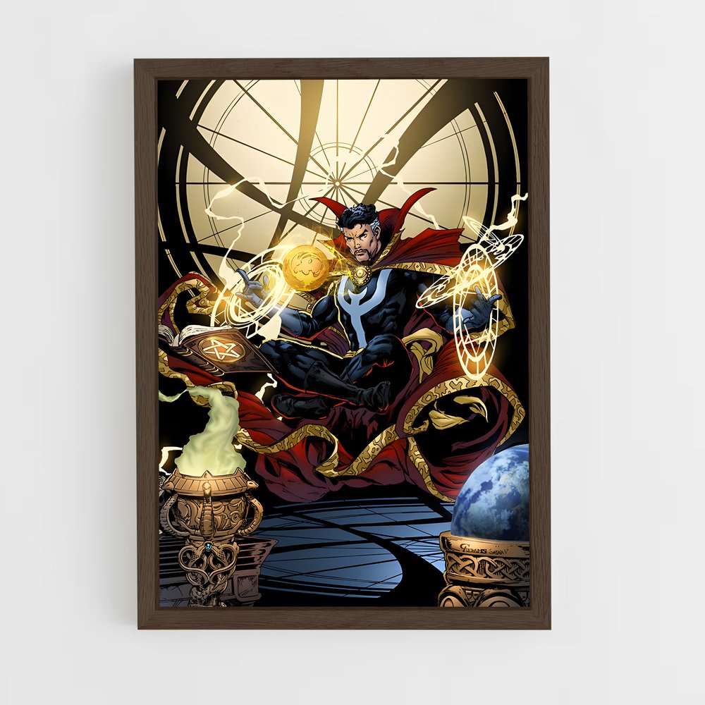 ap-doctor strange-4 cadre Bois foncé
