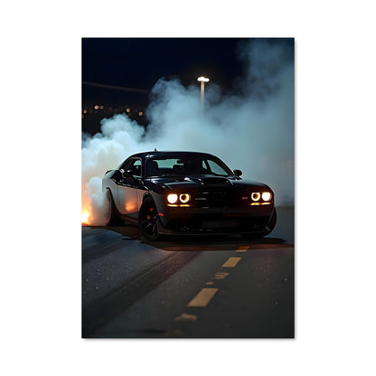 Poster Fumée de Vitesse