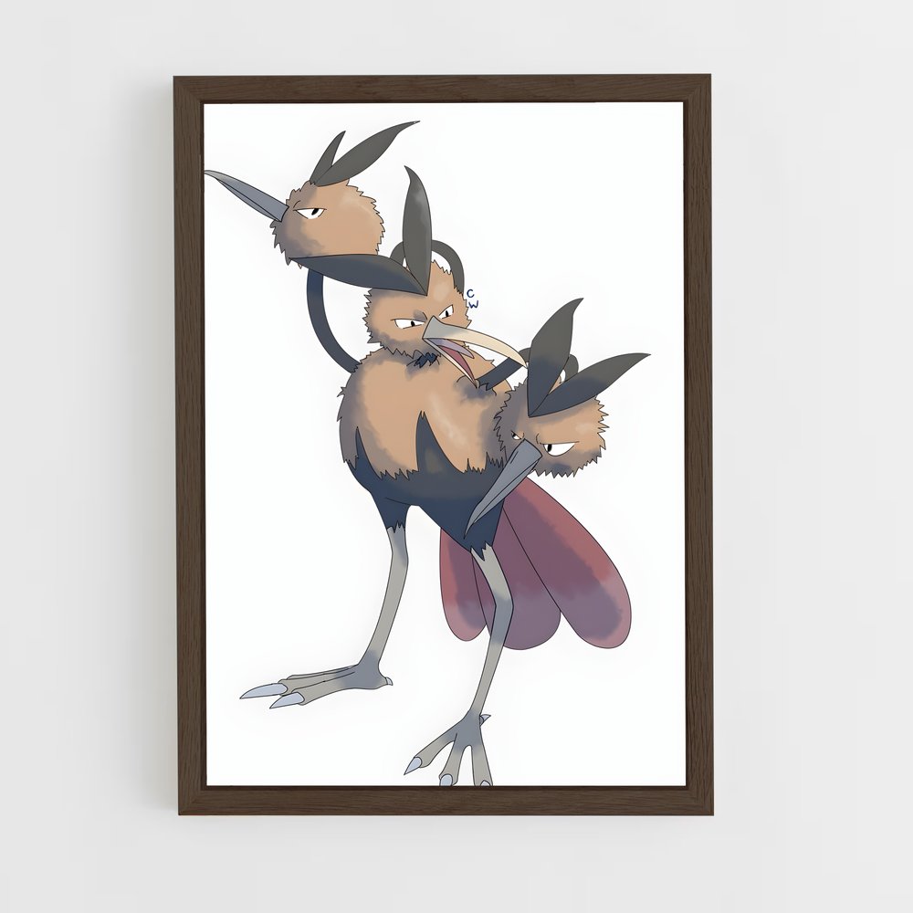 ap-doduo-4 cadre Bois foncé