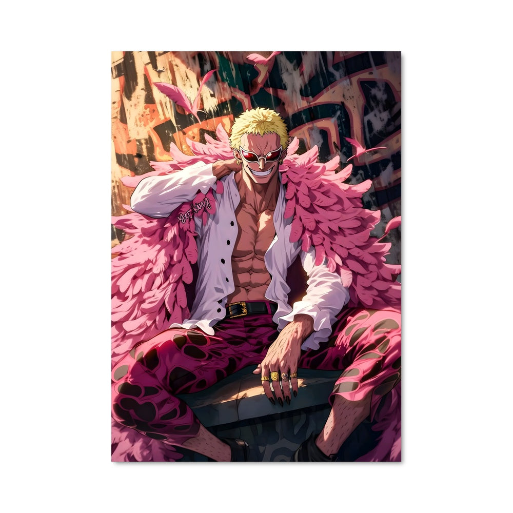 Poster Doflamingo au Banc
