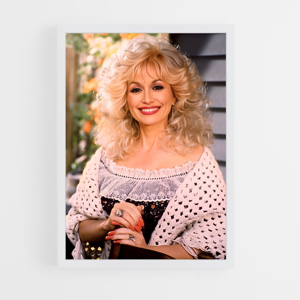 ap-dolly parton-4 cadre Blanc