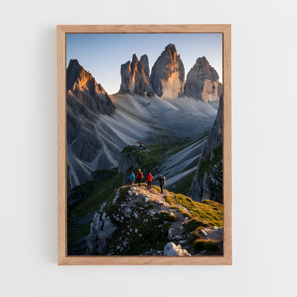 ap-dolomites mountains-3 cadre Bois clair