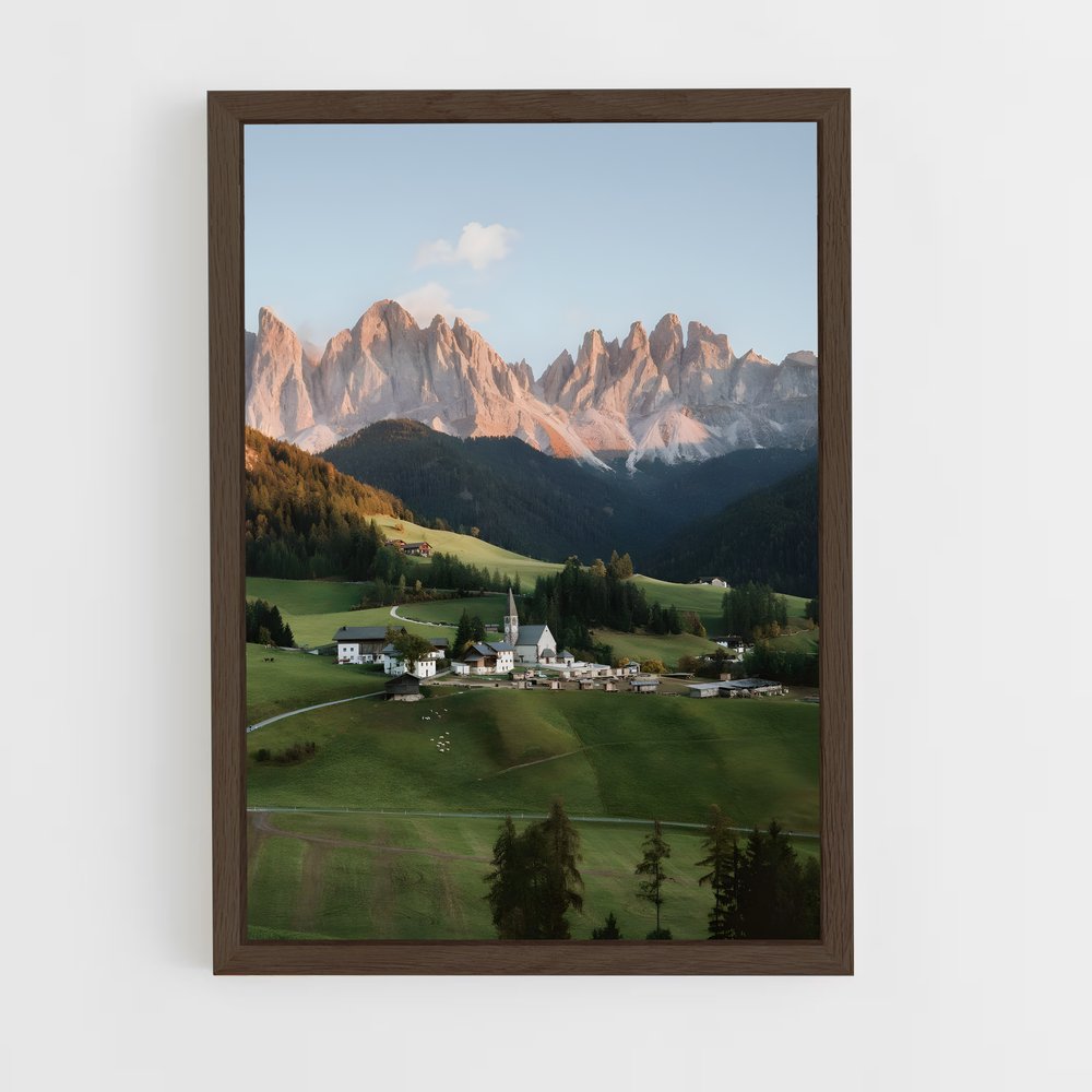 ap-dolomites mountains-5 cadre Bois foncé