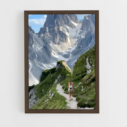 ap-dolomites mountains-6 cadre Bois foncé
