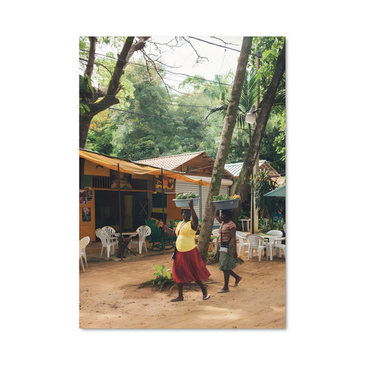 Poster Couleurs de la République Dominicaine