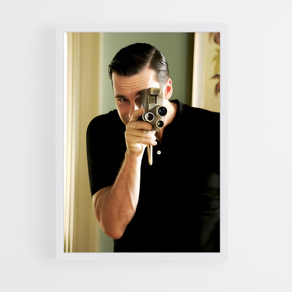 ap-don draper-3 cadre Blanc