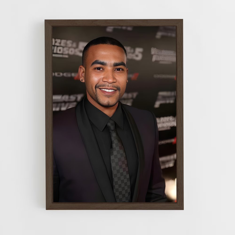 ap-don omar-2 cadre Bois foncé