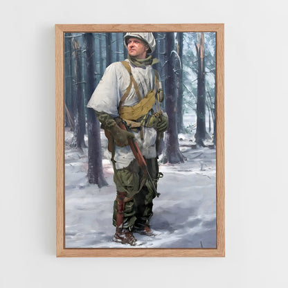 ap-donald malarkey-1 cadre Bois clair