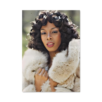 Poster Diva en Fourrure