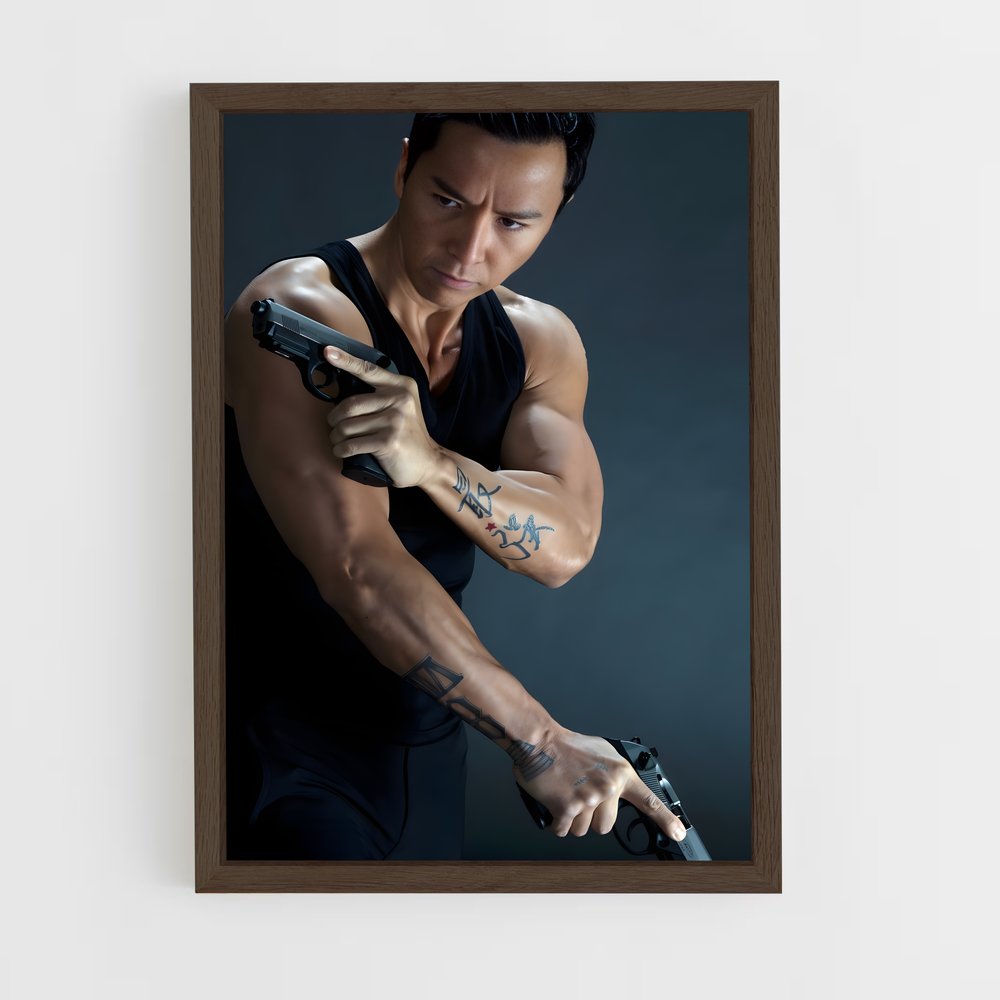 ap-donnie yen-1 cadre Bois foncé