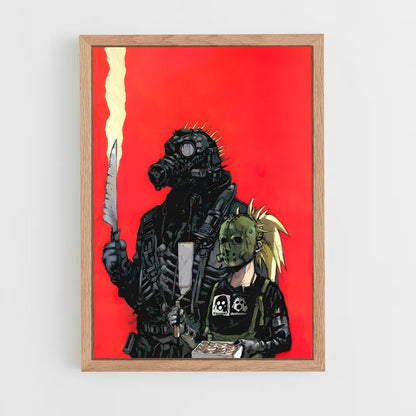 ap-dorohedoro-1 cadre Bois clair