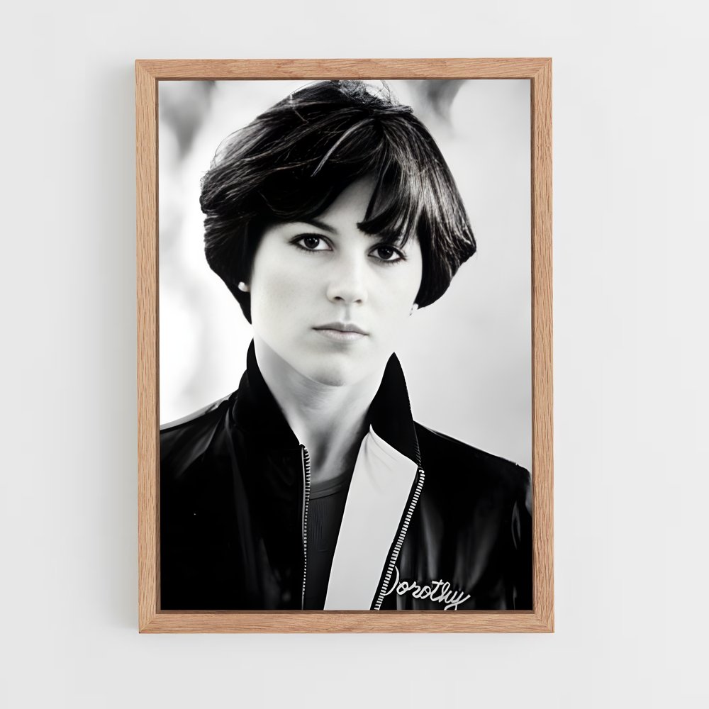 ap-dorothy hamill-1 cadre Bois clair