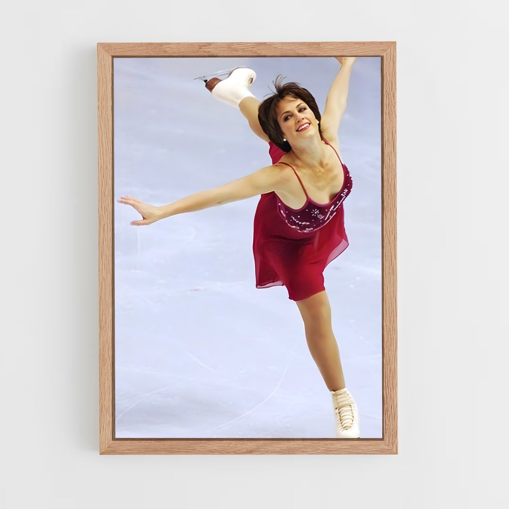 ap-dorothy hamill-3 cadre Bois clair