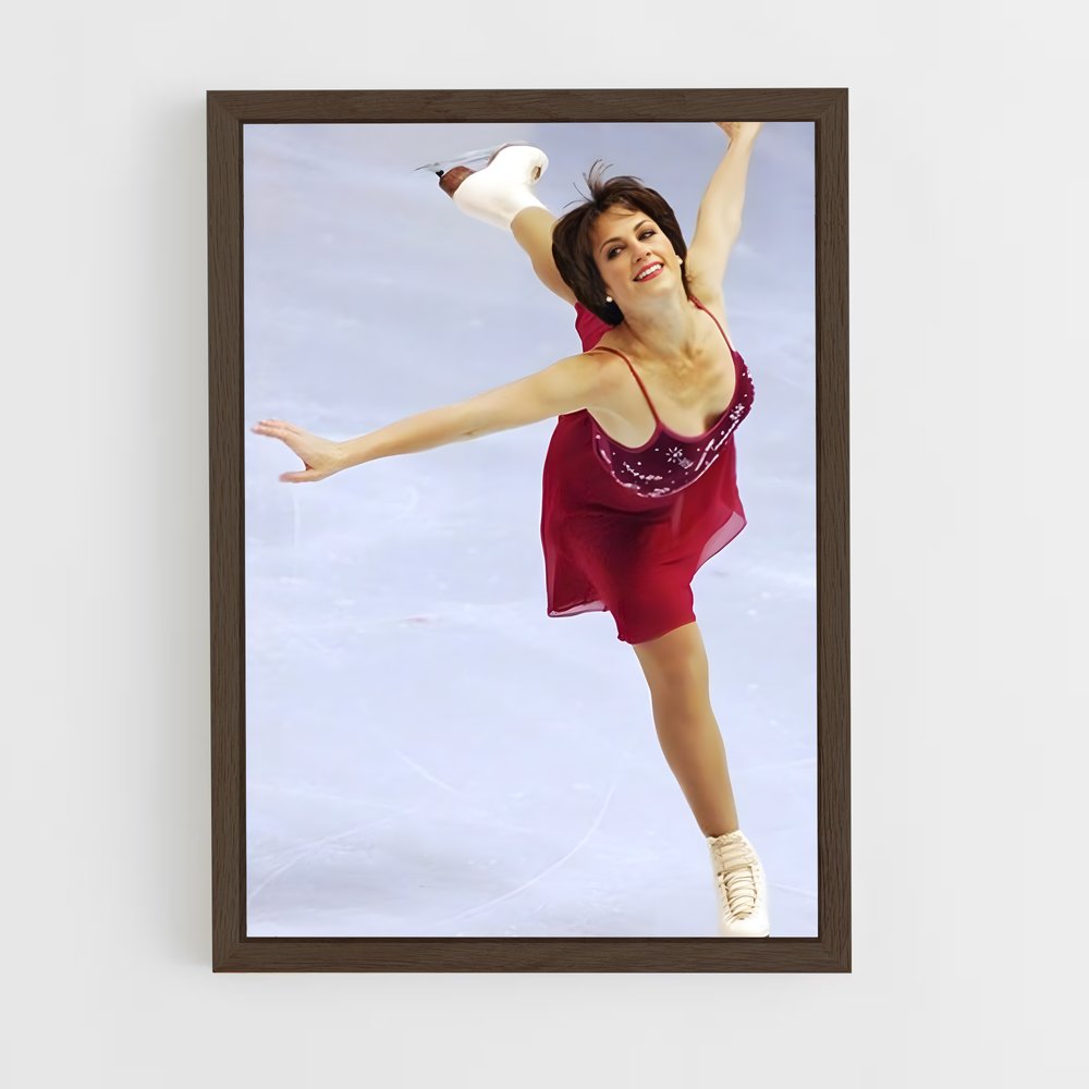 ap-dorothy hamill-3 cadre Bois foncé