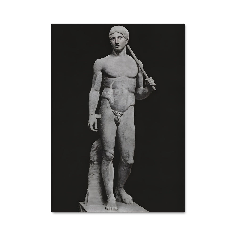 Poster Doryphoros au Baseball