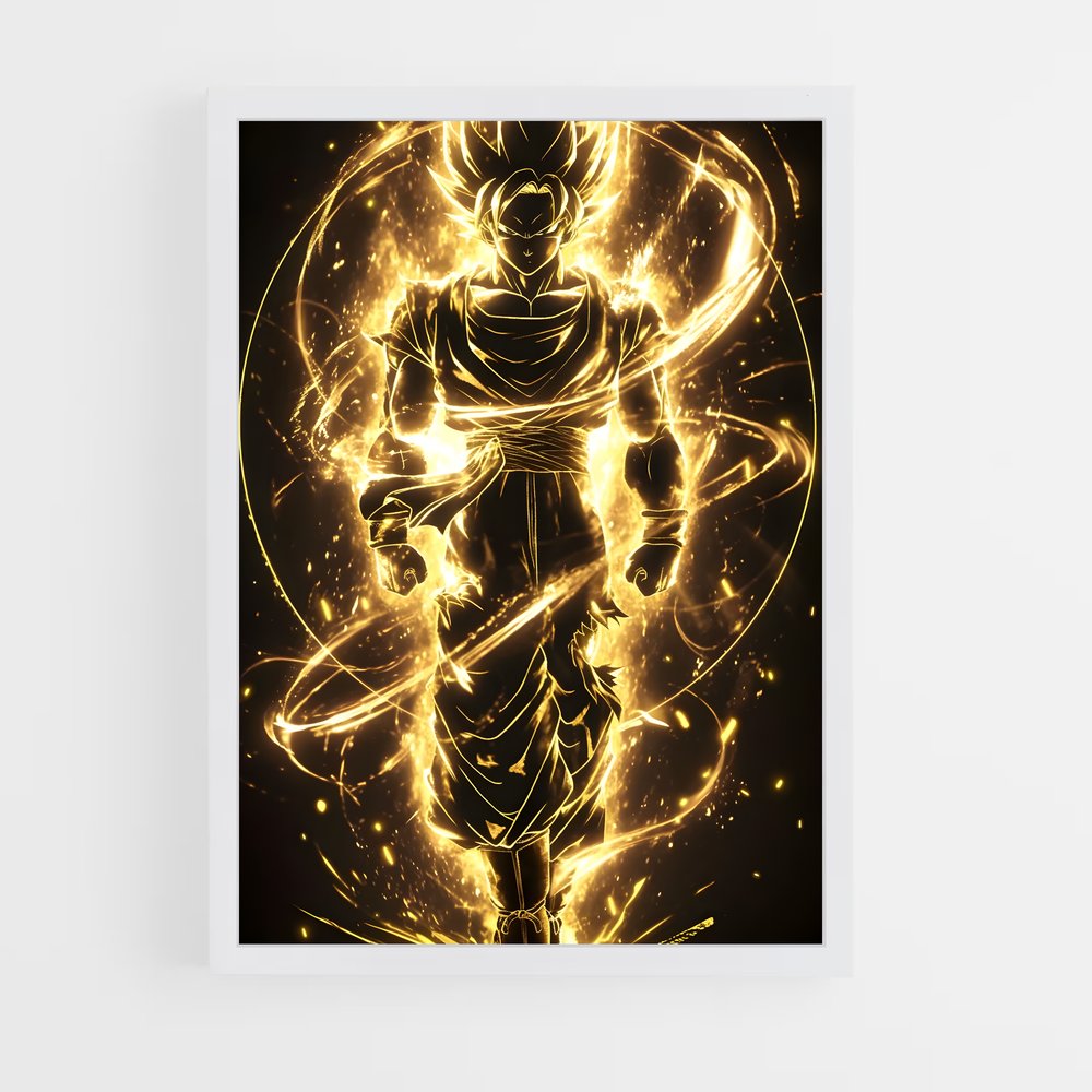 ap-dragon ball-5 cadre Blanc