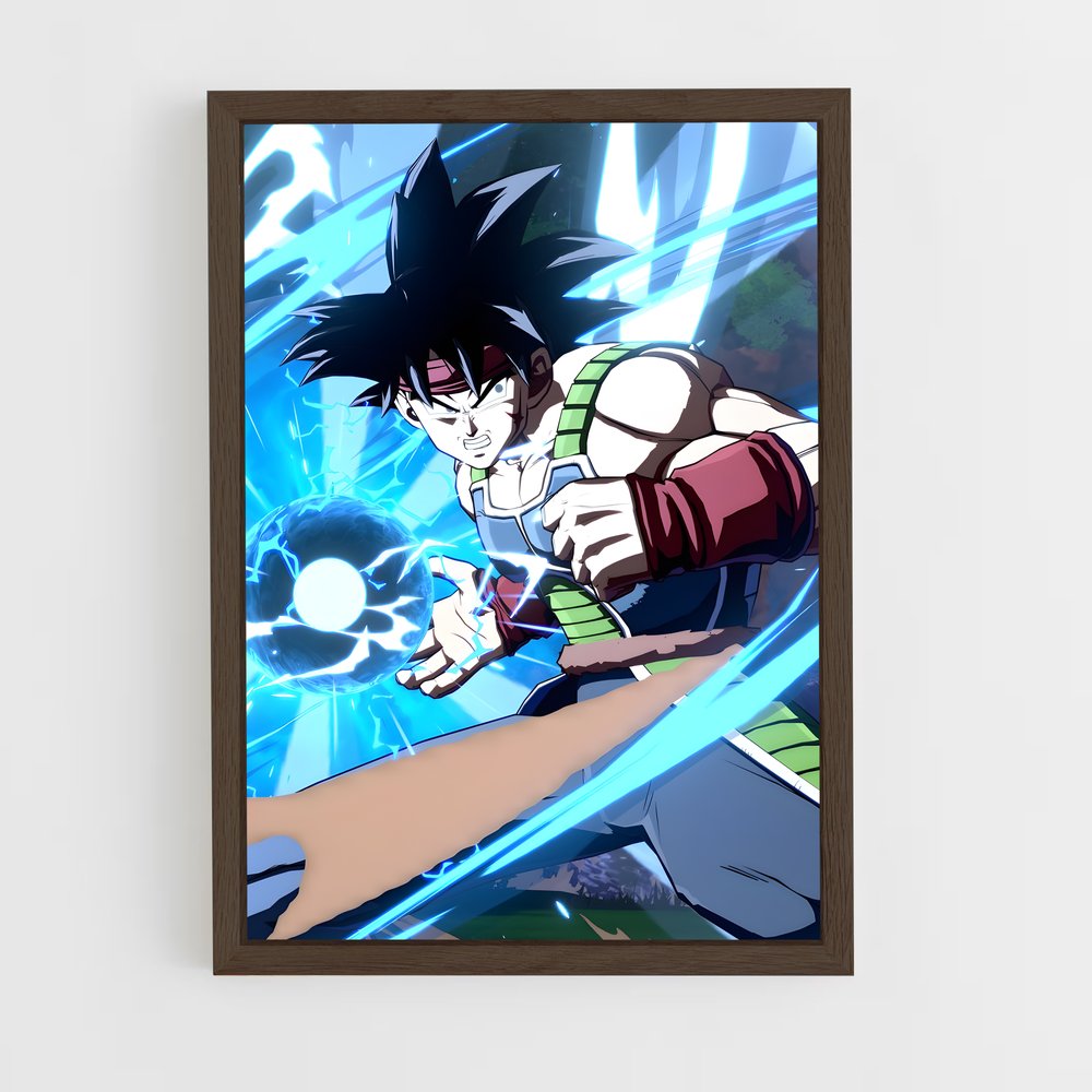 ap-dragon ball fighterz-4 cadre Bois foncé