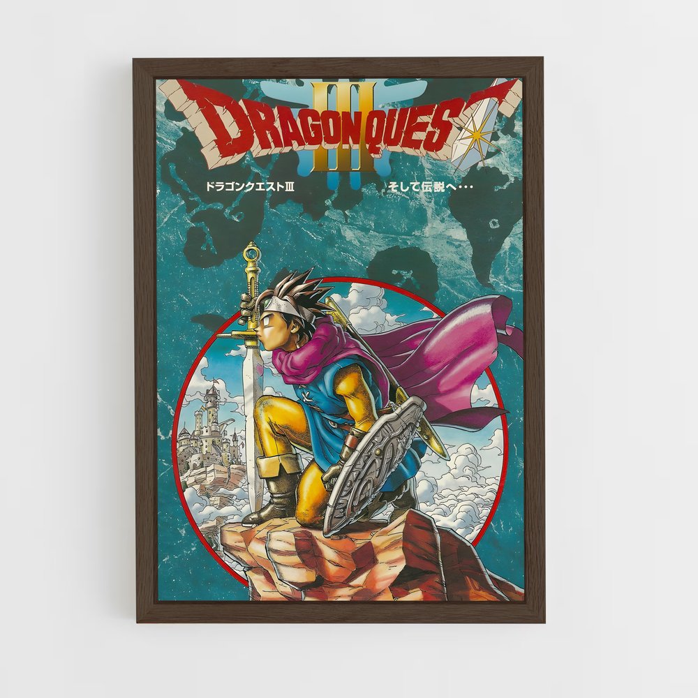 ap-dragon quest-2 cadre Bois foncé