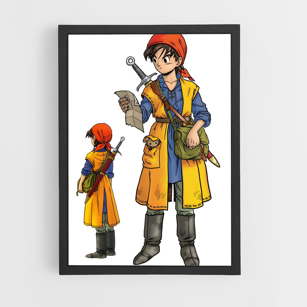 ap-dragon quest-5 cadre Noir