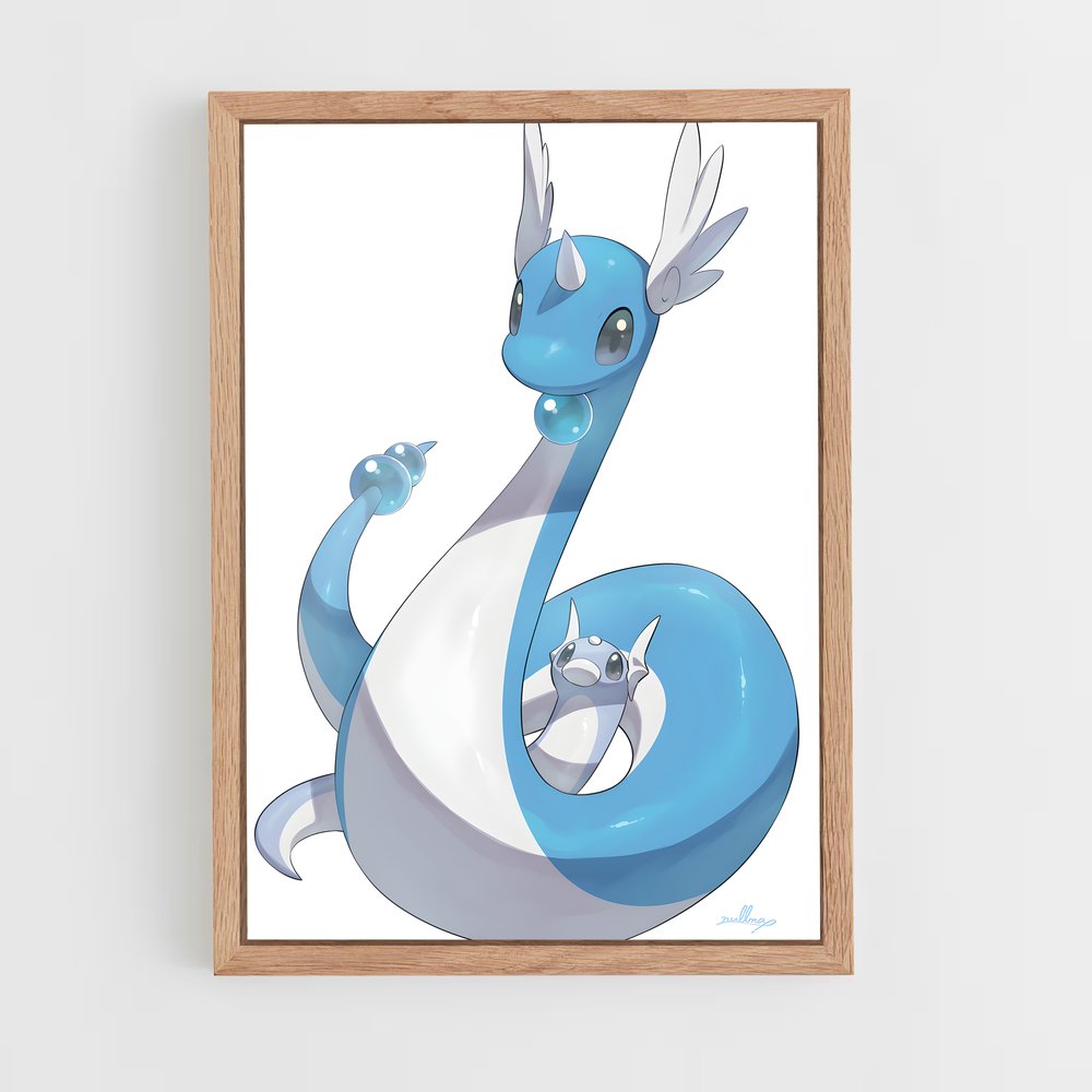 ap-dragonair-1 cadre Bois clair