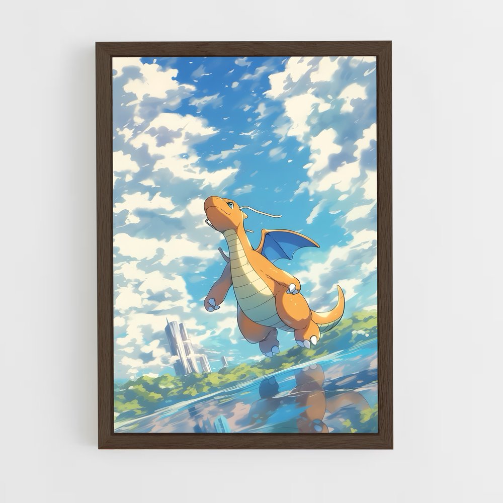 ap-dragonite-6 cadre Bois foncé