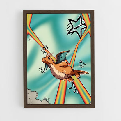 ap-dragonite-7 cadre Bois foncé