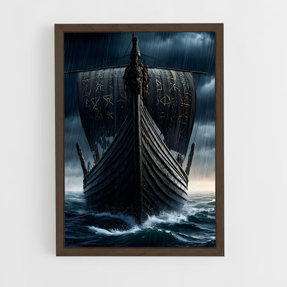 ap-drakkar-1 cadre Bois foncé