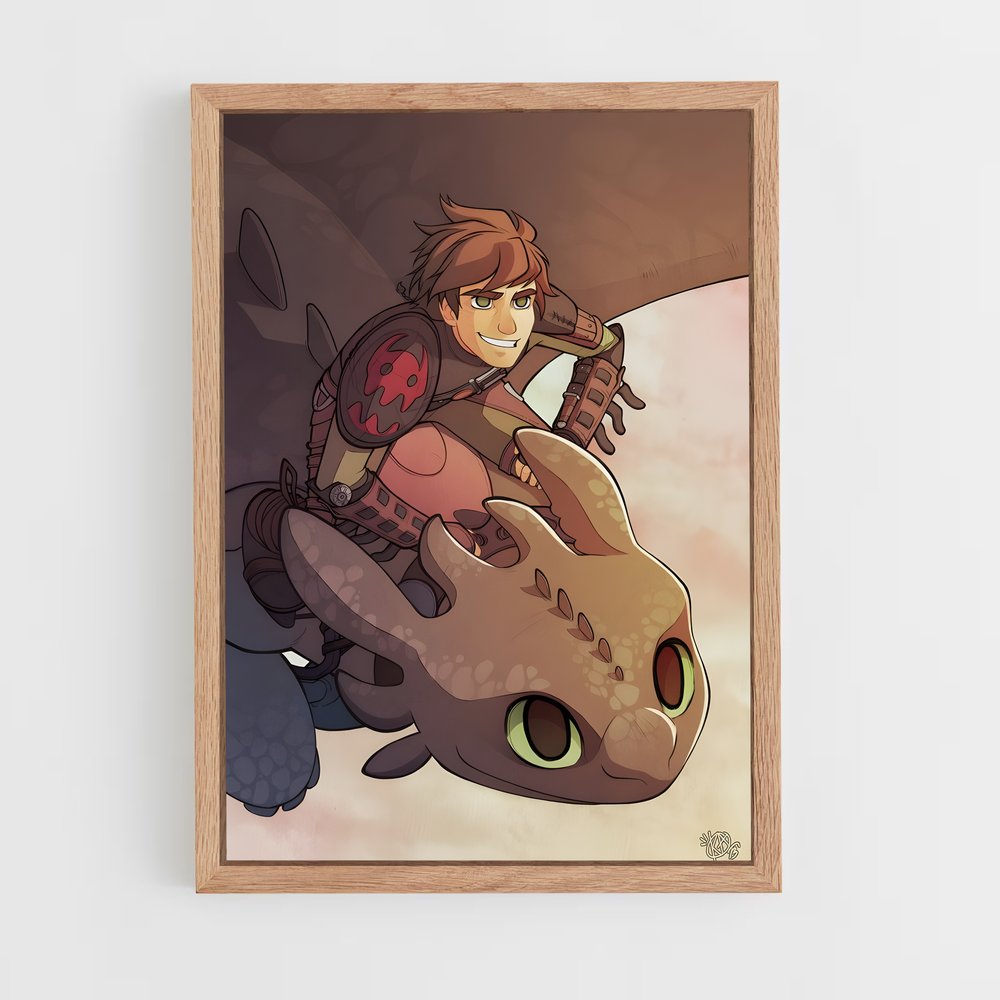 ap-dreamworks-6 cadre Bois clair