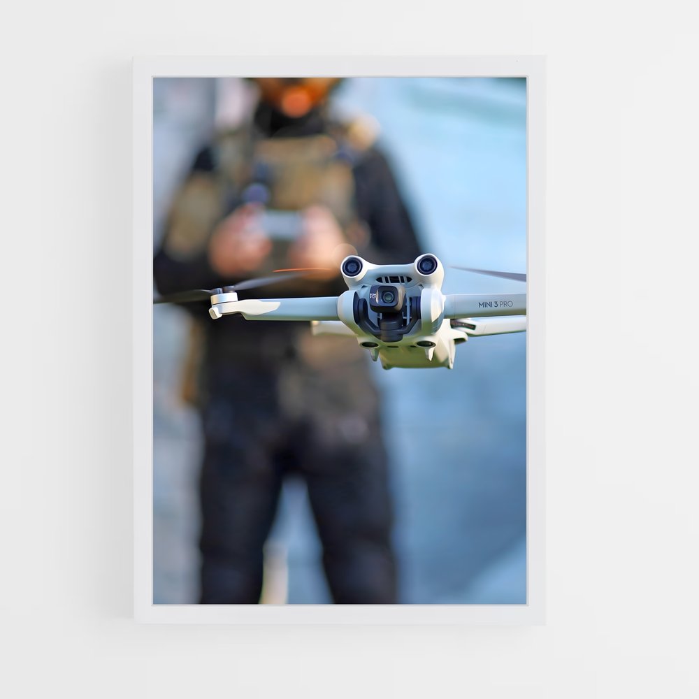 ap-drone pilot-2 cadre Blanc